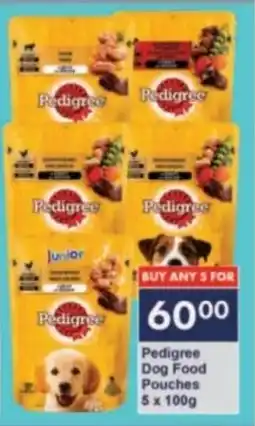President Hyper Pedigree Dog Food Pouches offer