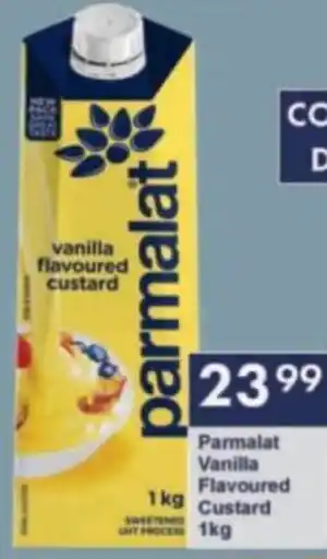 President Hyper Parmalat Vanilla Flavoured Custard offer