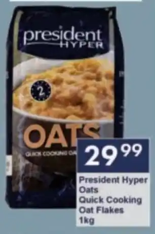 President Hyper President Hyper Oats Quick Cooking Oat Flakes offer