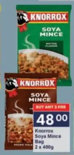 President Hyper Knorrox Soya Mince Bag offer