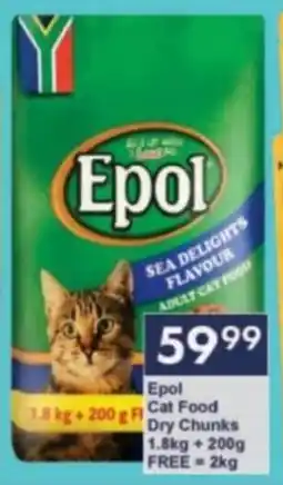 President Hyper Epol Cat Food Dry Chunks offer