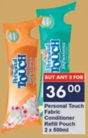 President Hyper Personal Touch Fabric Conditioner Refill Pouch offer