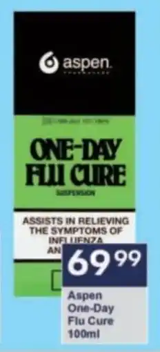 President Hyper Aspen One-Day Flu Cure offer