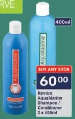 President Hyper Revlon AquaMarine Shampoo/ Conditioner offer