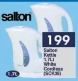 President Hyper Salton Kettle White Cordless offer