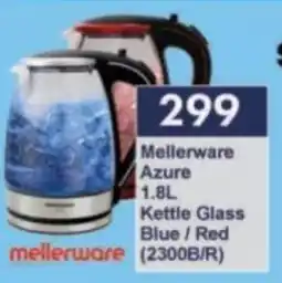 President Hyper Mellerware Azure Kettle Glass Blue/Red offer