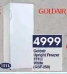 President Hyper Goldair Upright Freezer White offer