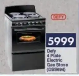 President Hyper Defy 4 Plate Electric Gas Stove offer