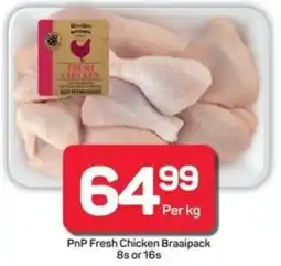 Pick n Pay Hypermarket PnP Fresh Chicken Braaipack offer