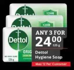 Oxford Freshmarket Dettol Hygiene Soap offer