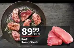 Oxford Freshmarket Pork Rump Steak offer