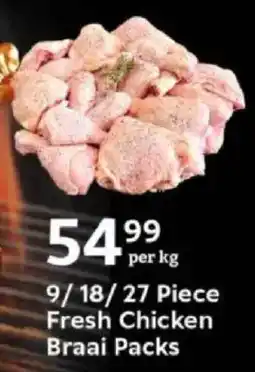 Oxford Freshmarket Fresh Chicken Braai Packs offer