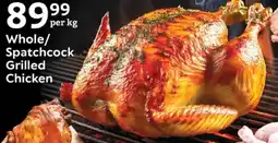 Oxford Freshmarket Whole/ Spatchcock Grilled Chicken offer