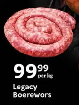 Oxford Freshmarket Legacy Boerewors offer