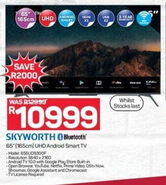 Pick n Pay Skyworth - 65" (165cm) UHD Android Smart TV offer