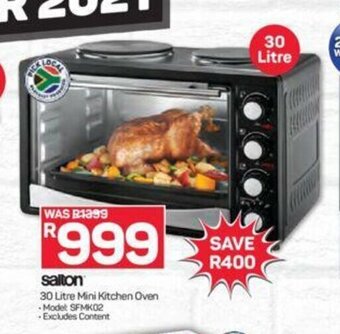 Salton - 30 Litre Mini Kitchen Oven