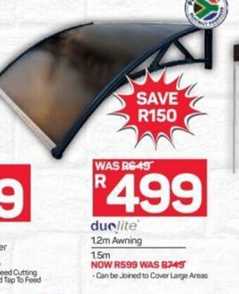 Pick n Pay DuoLite 1.2m Awning offer