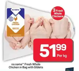 Pick n Pay Hypermarket no name Fresh Whole Chicken in Bag with Giblets offer