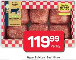 Pick n Pay Hypermarket Hyper Bulk Lean Beef Mince offer