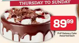 Pick n Pay Hypermarket PnP Gateaux Cake Assorted Each offer