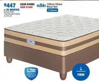 OK Furniture 152cm Vitara Base Set offer