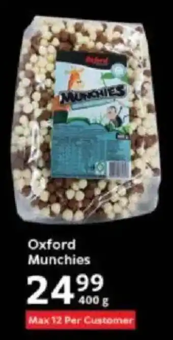 Oxford Freshmarket Oxford Munchies offer