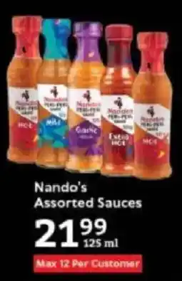 Oxford Freshmarket Nando's Assorted Sauces offer