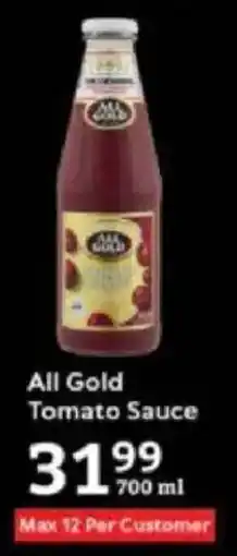 Oxford Freshmarket All Gold Tomato Sauce offer