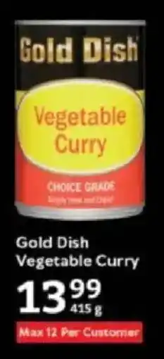 Oxford Freshmarket Gold Dish Vegetable Curry offer