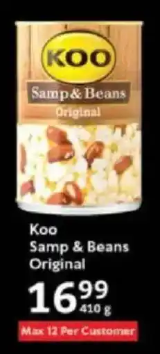 Oxford Freshmarket Koo Samp & Beans Original offer