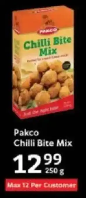 Oxford Freshmarket Pakco Chilli Bite Mix offer