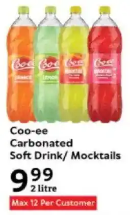 Oxford Freshmarket Coo-ee Carbonated Soft Drink/ Mocktails offer