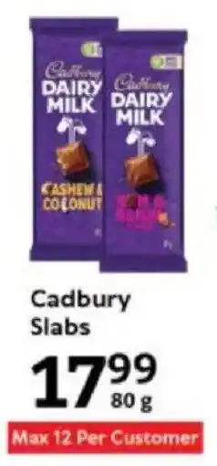 Oxford Freshmarket Cadbury Slabs offer