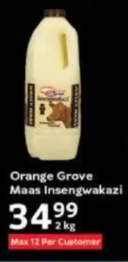 Oxford Freshmarket Orange Grove Maas Insengwakazi offer