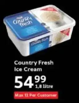 Oxford Freshmarket Country Fresh Ice Cream offer