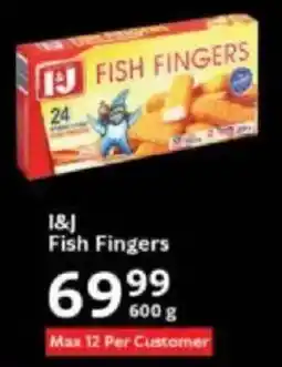 Oxford Freshmarket I&J Fish Fingers offer