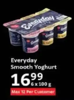 Oxford Freshmarket Everyday Smooth Yoghurt offer