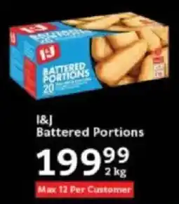 Oxford Freshmarket I&J Battered Portions offer