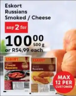 Oxford Freshmarket Eskort Russians Smoked/ Cheese offer