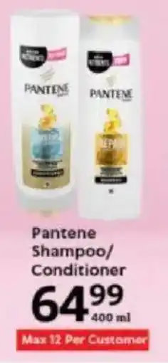 Oxford Freshmarket Pantene Shampoo/ Conditioner offer