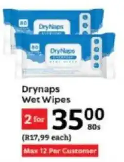 Oxford Freshmarket Drynaps Wet Wipes offer