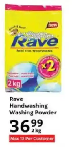 Oxford Freshmarket Rave Handwashing Washing Powder offer