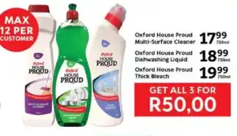 Oxford Freshmarket Get all 3 for R50 offer