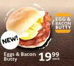 Oxford Freshmarket Eggs & Bacon Butty offer