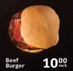 Oxford Freshmarket Beef Burger offer