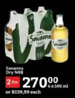 Oxford Freshmarket Savanna Dry NRB offer
