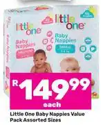 Game Little One Baby Nappies Value Pack (Assorted Sizes)-Each offer
