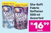 Game Sta-Soft Fabric Softener Assorted-500ml Each offer