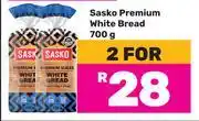 Game Sasko Premium White Bread-For 2 x 700g offer