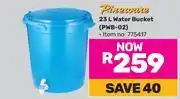 Game Pineware 23Ltr Water Bucket PWB-02 offer